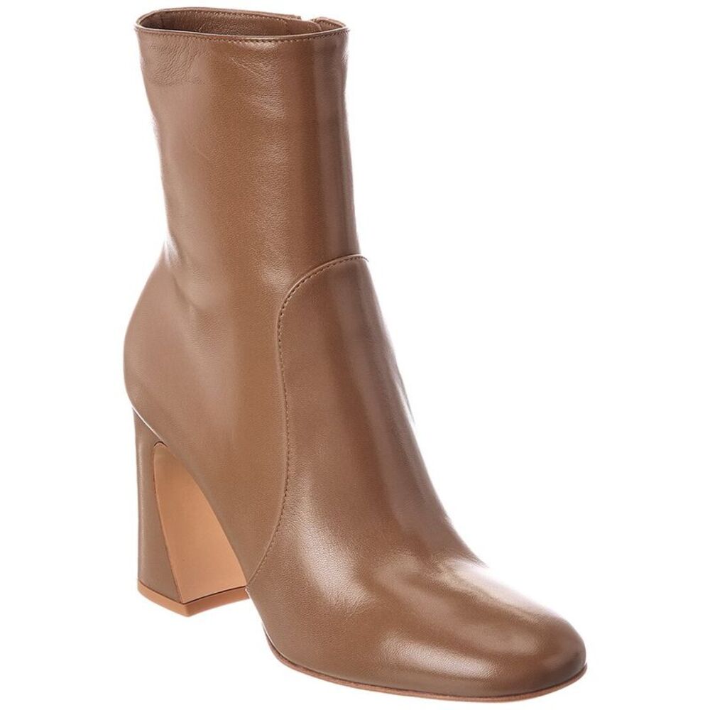 Gianvito Rossi 85 Leather Boot, Brown